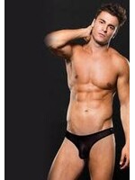 Envy ENVY- MESH THONG BLACK
