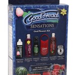 Doc Johnson Goodhead Sensations Oral Pleasure Kit - Assorted Flavors