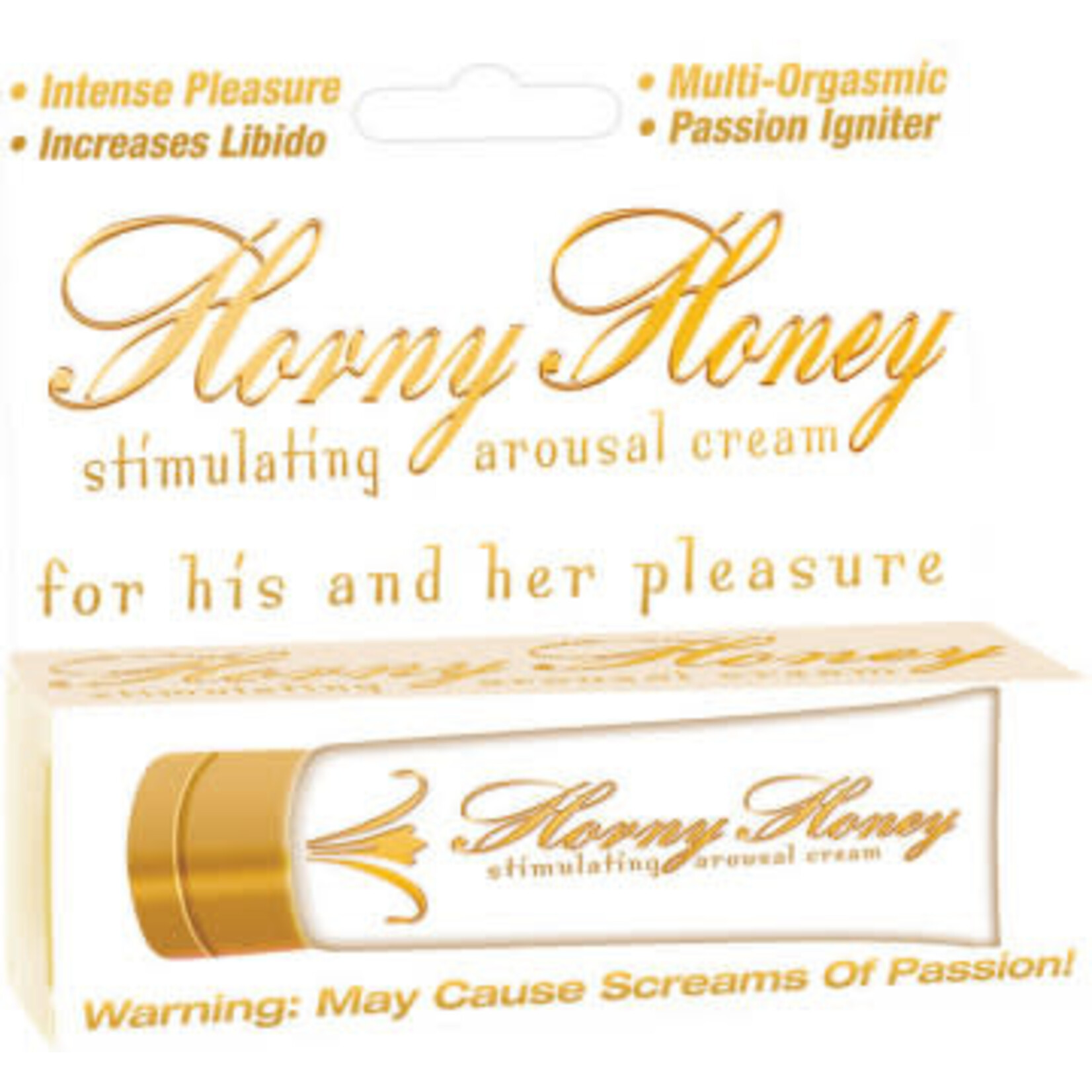 HOTT PRODUCTS Horny Honey Arousal Cream 1 Oz Tube