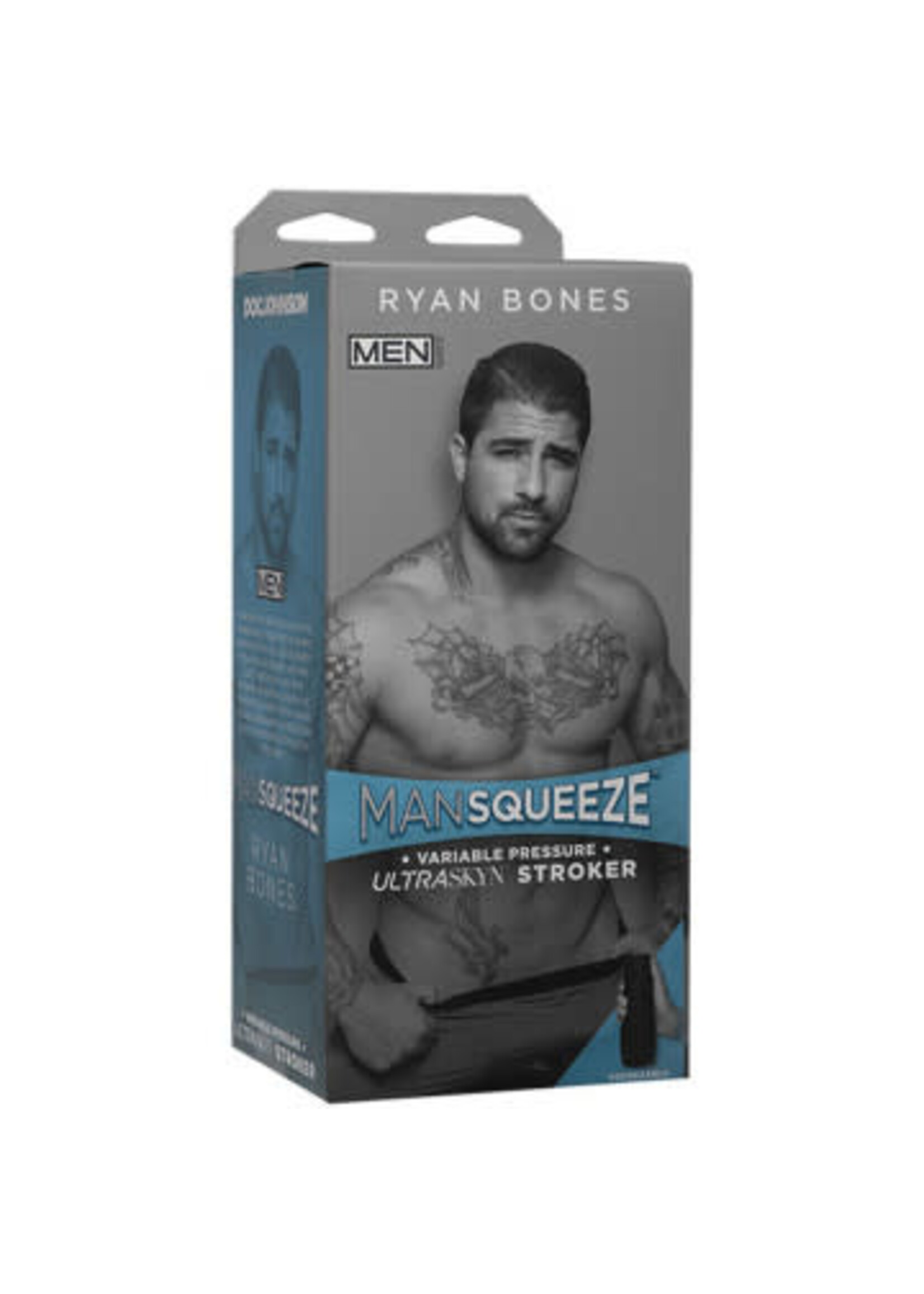 Doc Johnson Man Squeeze- Ryan Bones - Ultraskyn Stroker - Ass