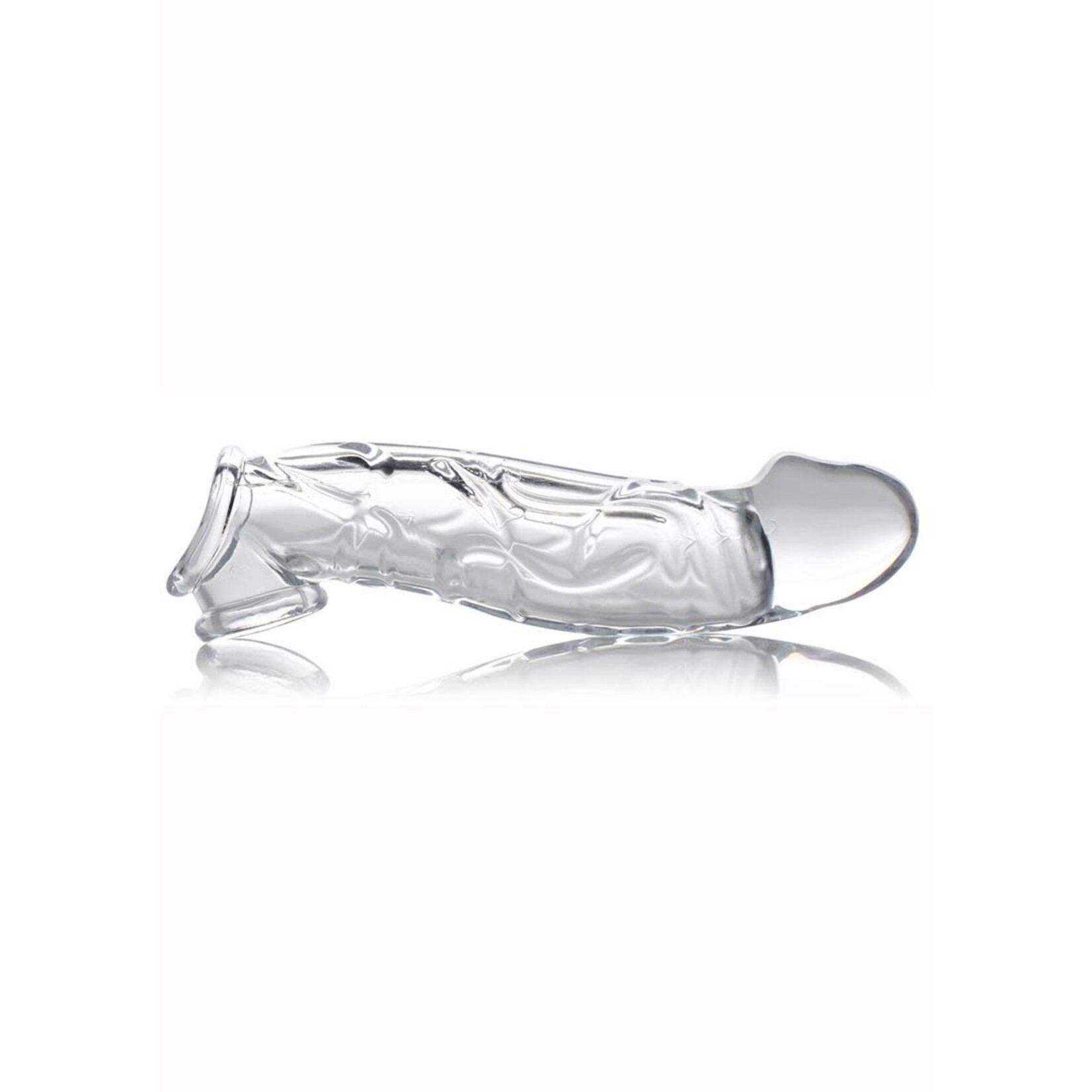 XR Brands Size Matters Size Matters Penis Extender Sleeve 2in - Clear