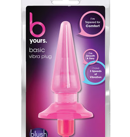 Blush Novelties Blush Basic Vibra Anal Plug - Pink