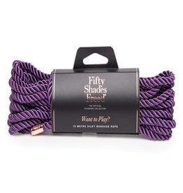 Lovehoney Fifty Shades Fifty Shades Freed Want to Play? 10m Silky Rope