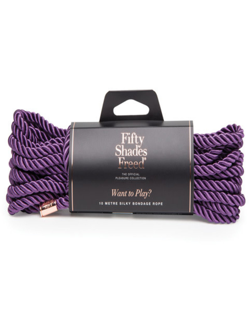 Lovehoney Fifty Shades Fifty Shades Freed Want to Play? 10m Silky Rope