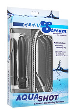 XR Brands Clean Stream Clean Stream Aqua Shot Shower Enema Cleansing System XR Brands Clean Stream Clean Stream Aqua Shot Shower Enema Cleansing System