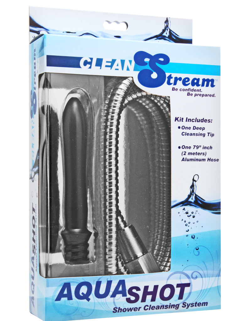XR Brands Clean Stream Clean Stream Aqua Shot Shower Enema Cleansing System