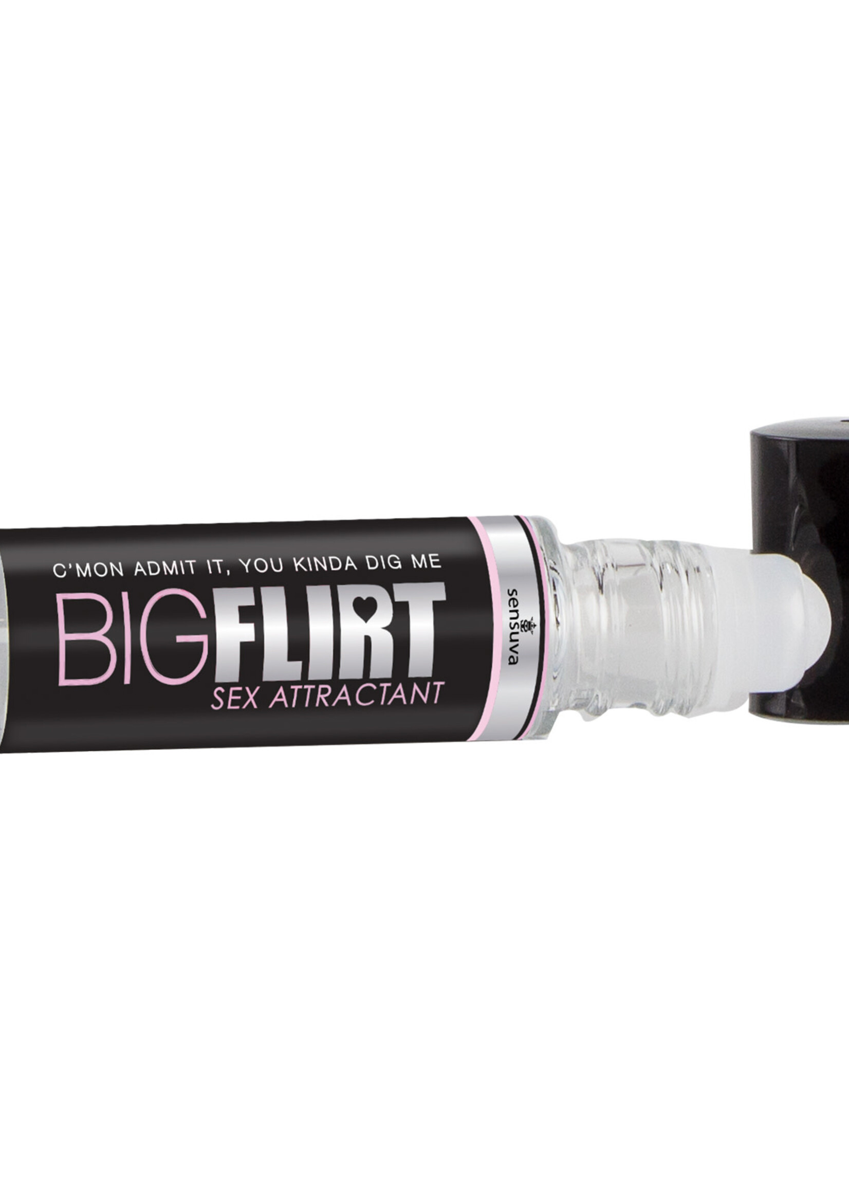 SENSUVA Big Flirt Pheromone Infused Sex Attractant 0.34 Fl. Oz. / 10 ml