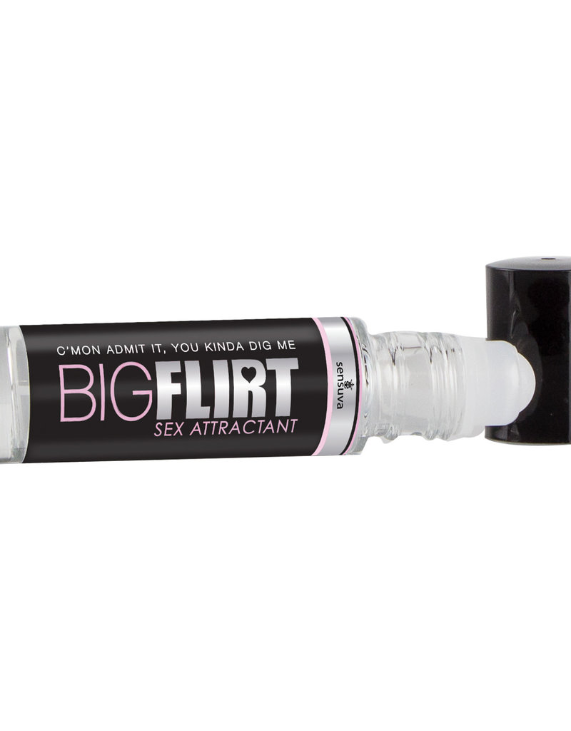 SENSUVA Big Flirt Pheromone Infused Sex Attractant 0.34 Fl. Oz. / 10 ml