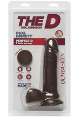 Doc Johnson The D - Perfect D 7" - Chocolate