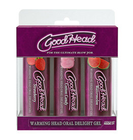 Doc Johnson Goodhead - Warming Head - 3 Pack - 2 Oz.