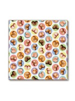 Little Genie Mini Boobs Napkins 8 Pack