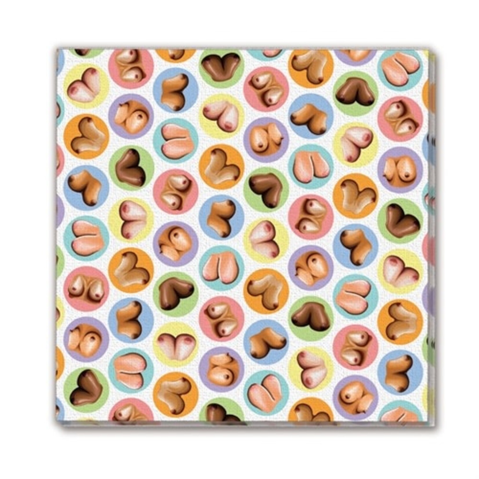 Little Genie Mini Boobs Napkins 8 Pack