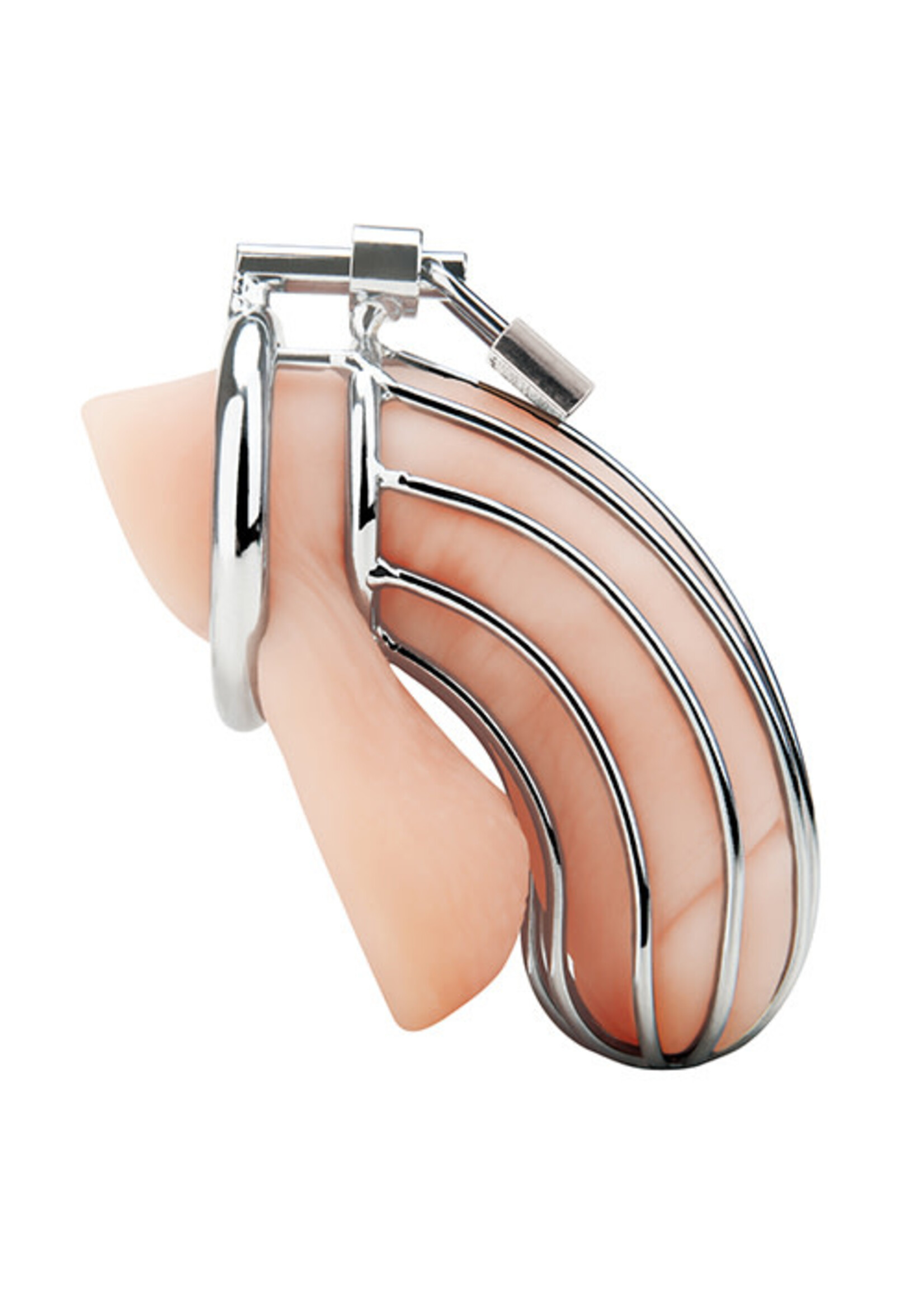 Blue Line Men Blue Line Prisoner Cock Cage - Silver