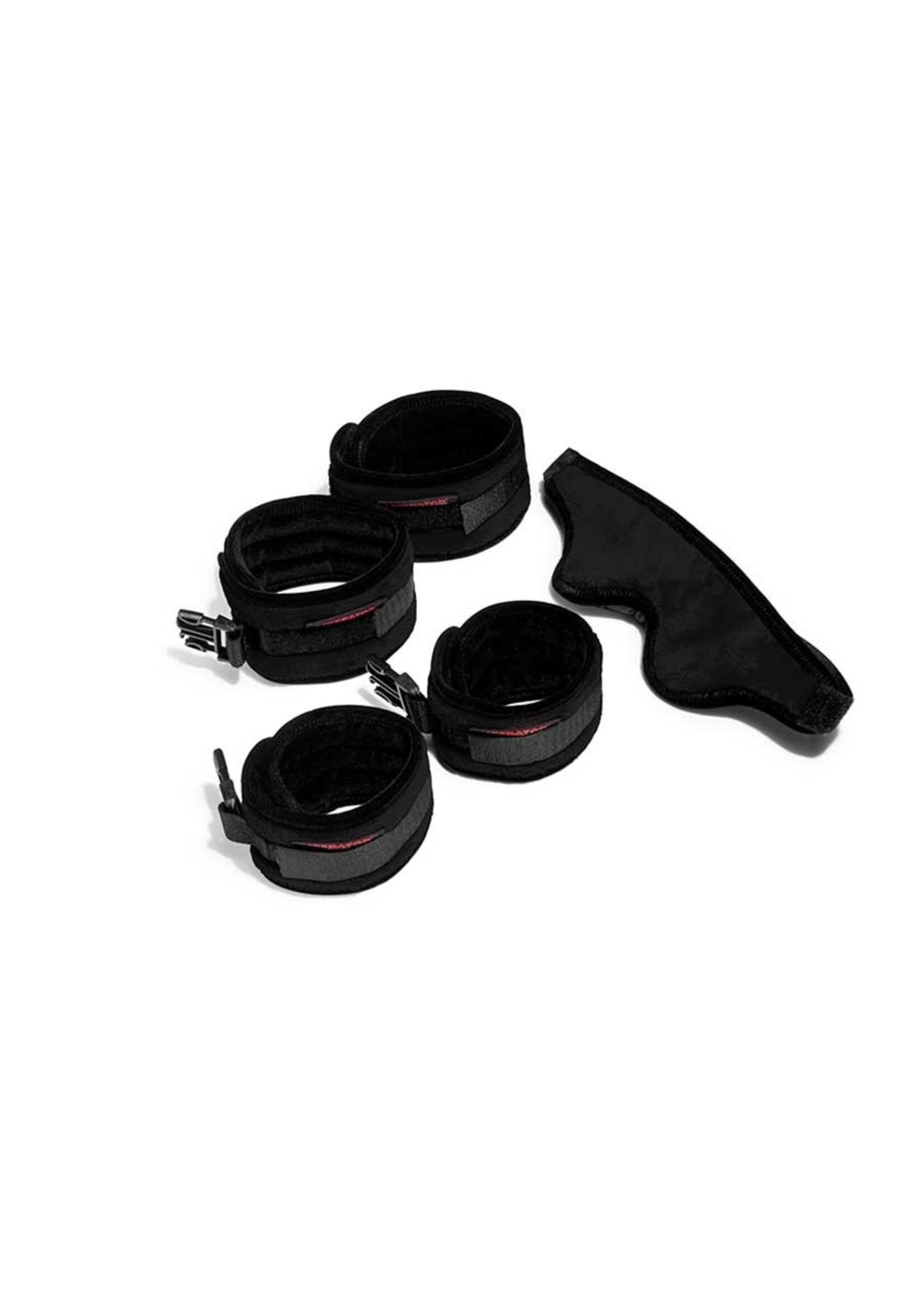 Liberator Plush Seduction Kit - Midnight Black
