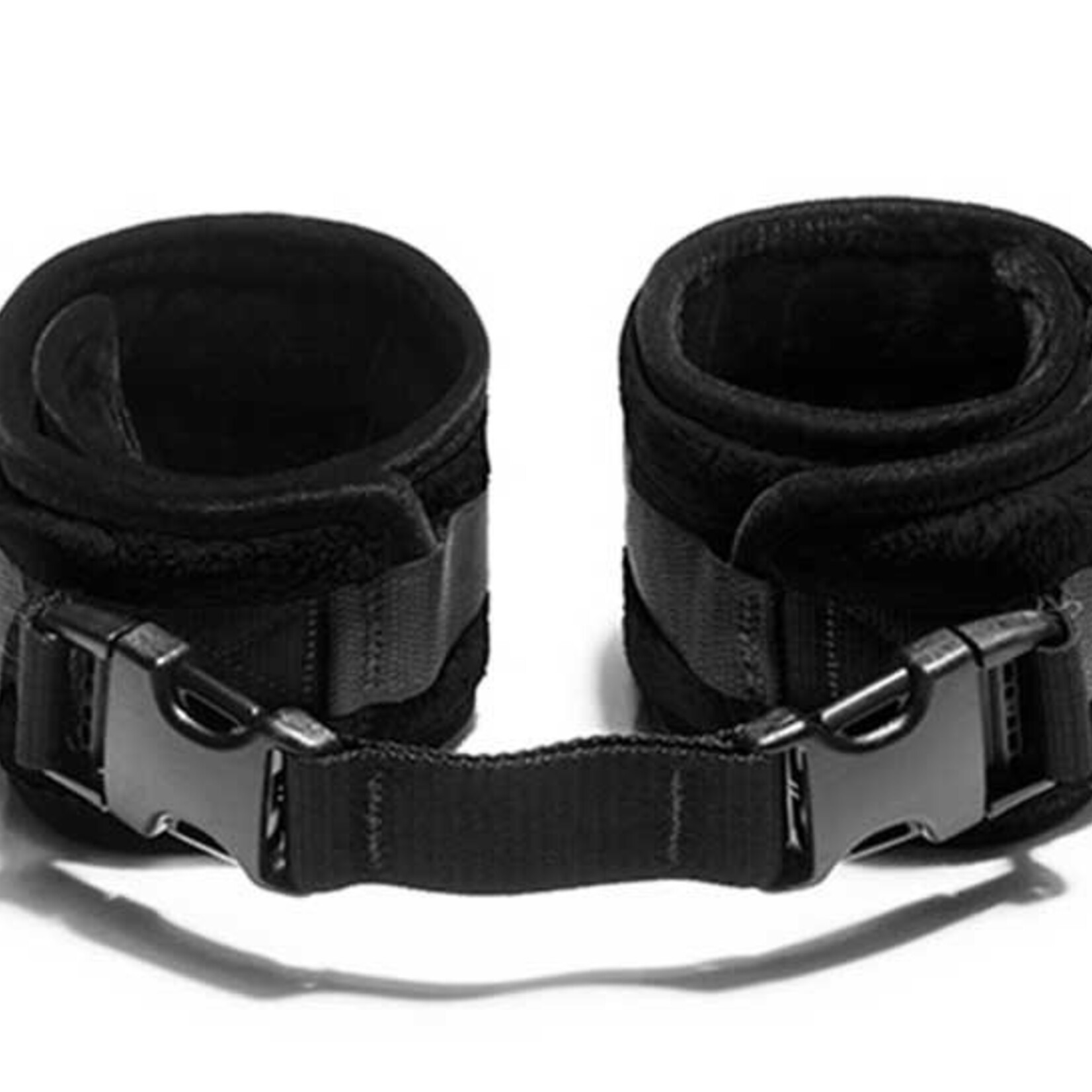 Liberator Plush Wrist Cuffs - Black