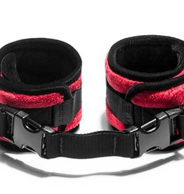 Liberator Plush Wrist Cuffs - Red