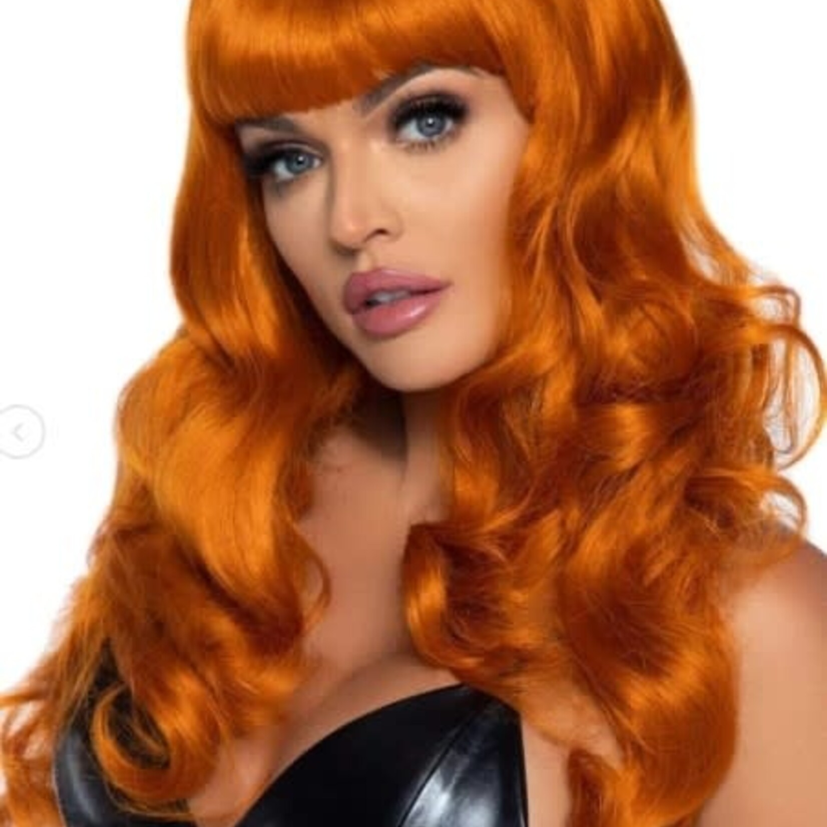 Leg Avenue 24" Misfit Long Wavy Bang Wig - Ginger