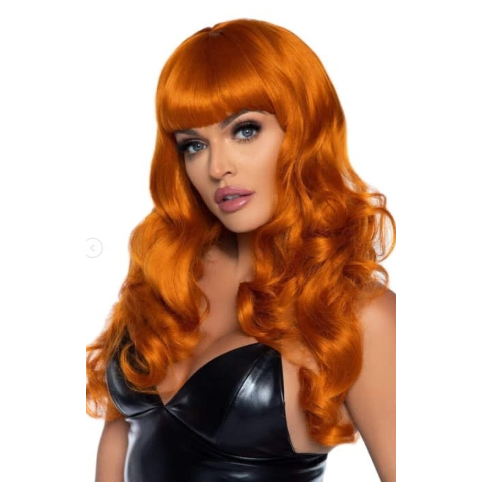 Leg Avenue 24" Misfit Long Wavy Bang Wig - Ginger
