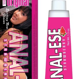 NassToys Anal-Ese Cream Strawberry Flavor 1.5 Oz