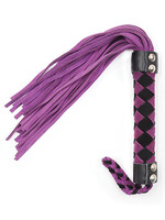 Ple'sur Ple'sur Leather Flogger - Purple