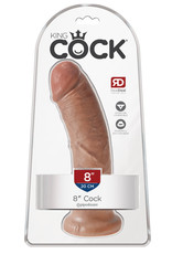 Pipedream King Cock 8" Cock - Tan