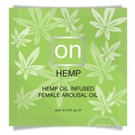 SENSUVA Sensuva On for Her Arousal Hemp Oil Single Use Ampoule