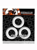 Oxballs Oxballs Willy Rings Cock Ring (3 pack) - White