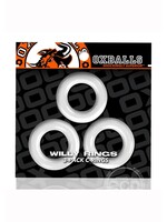 Oxballs Oxballs Willy Rings Cock Ring (3 pack) - White