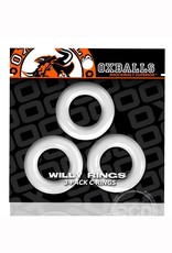 Oxballs Oxballs Willy Rings Cock Ring (3 pack) - White