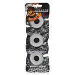 Oxballs Ringer 3-Pack Do-Nut-1 - Clear