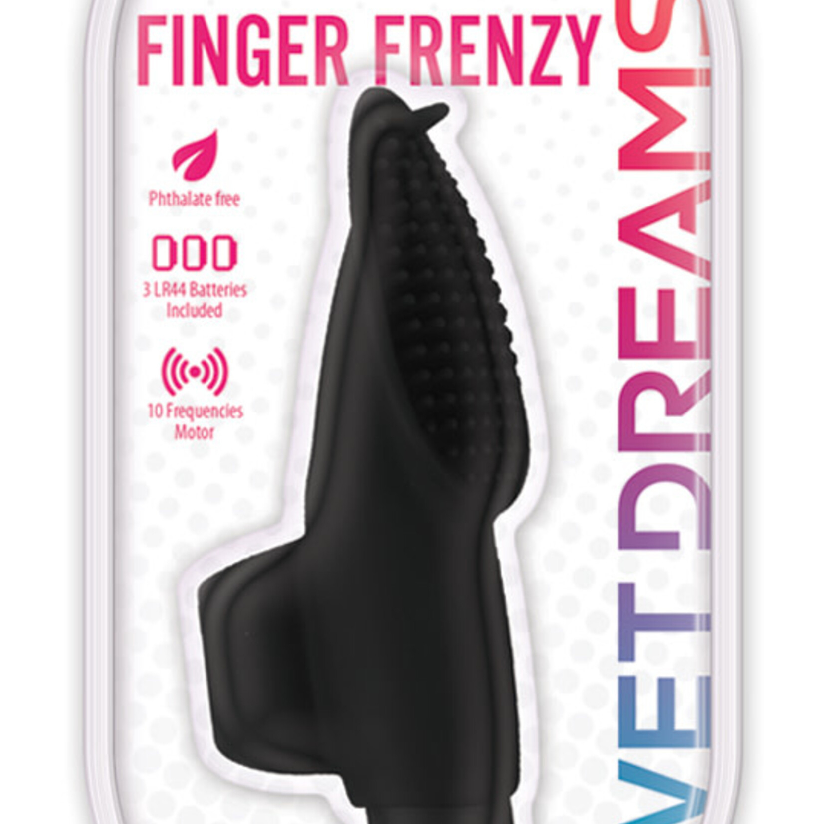 HOTT PRODUCTS Wet Dreams - Finger Frenzy - Black