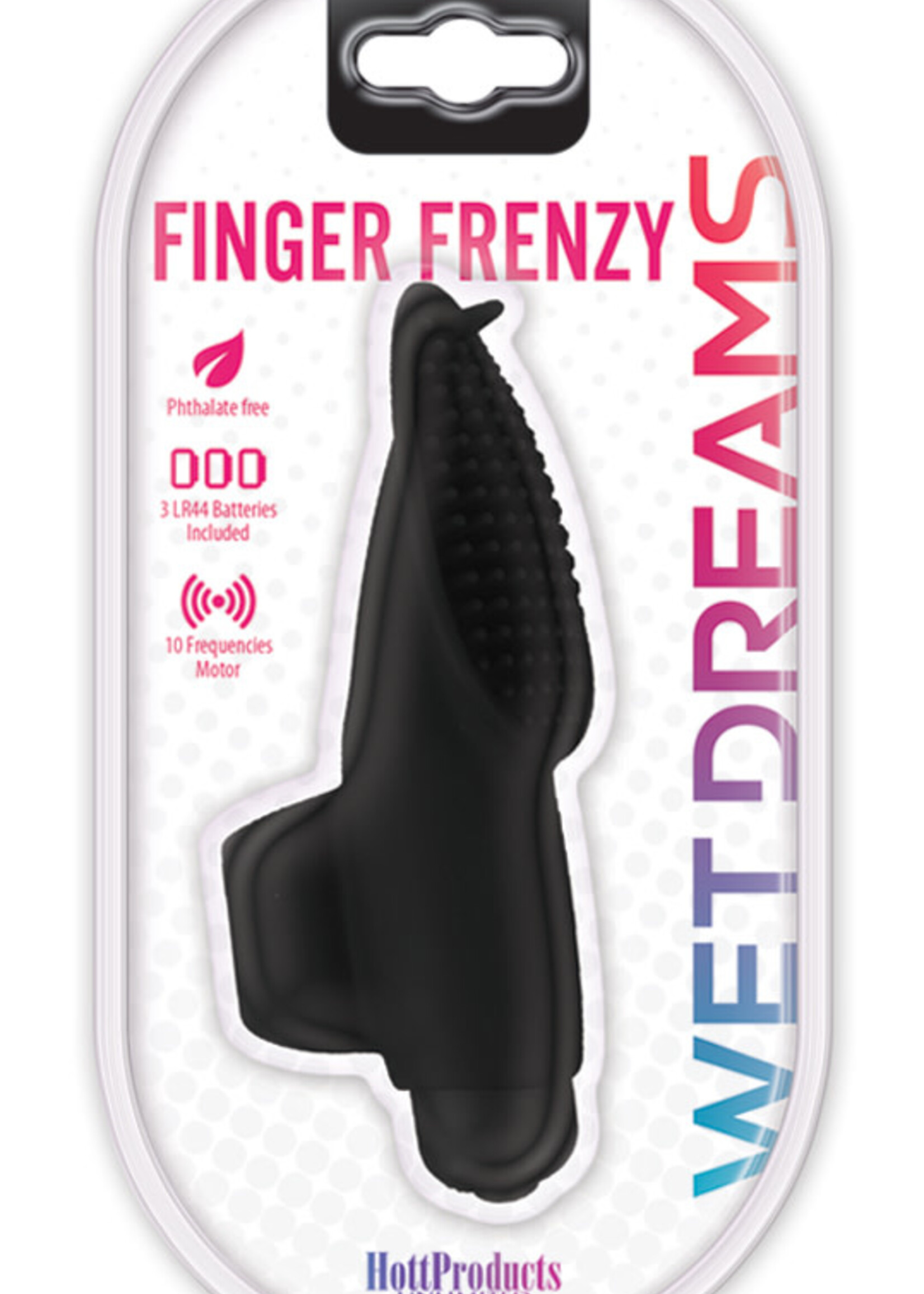HOTT PRODUCTS Wet Dreams - Finger Frenzy - Black