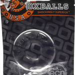Oxballs Do-Nut-2 Large Atomic Jock Cockring - Clear