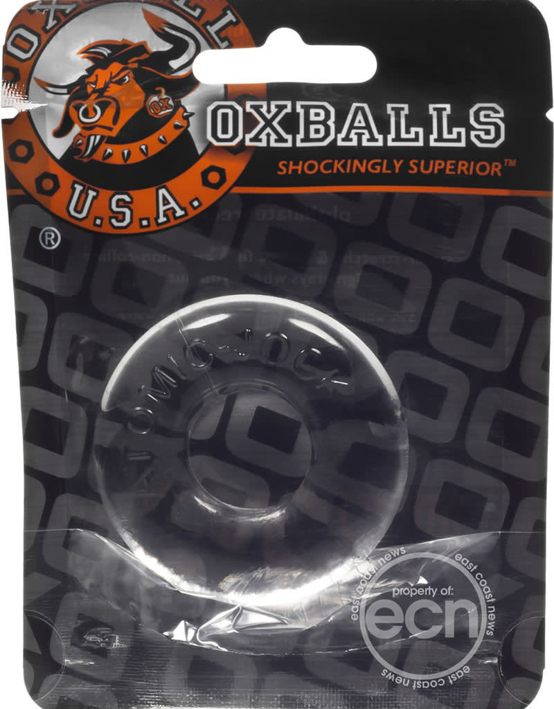 Oxballs Do-Nut-2 Large Atomic Jock Cockring - Clear
