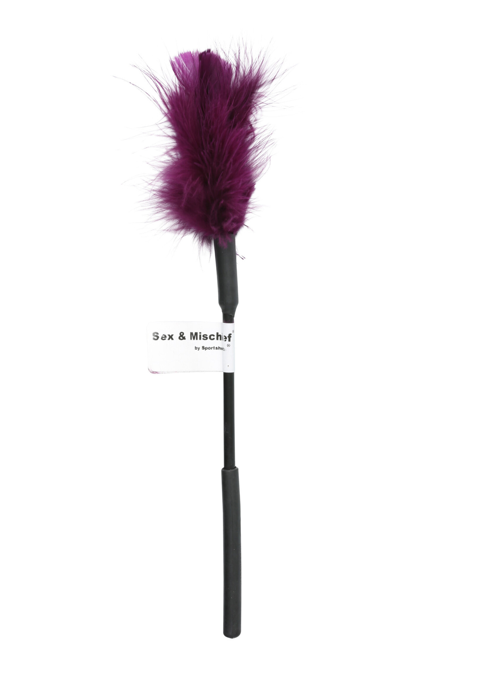 Sportsheets Sex and Mischief Feather Tickler - Purple