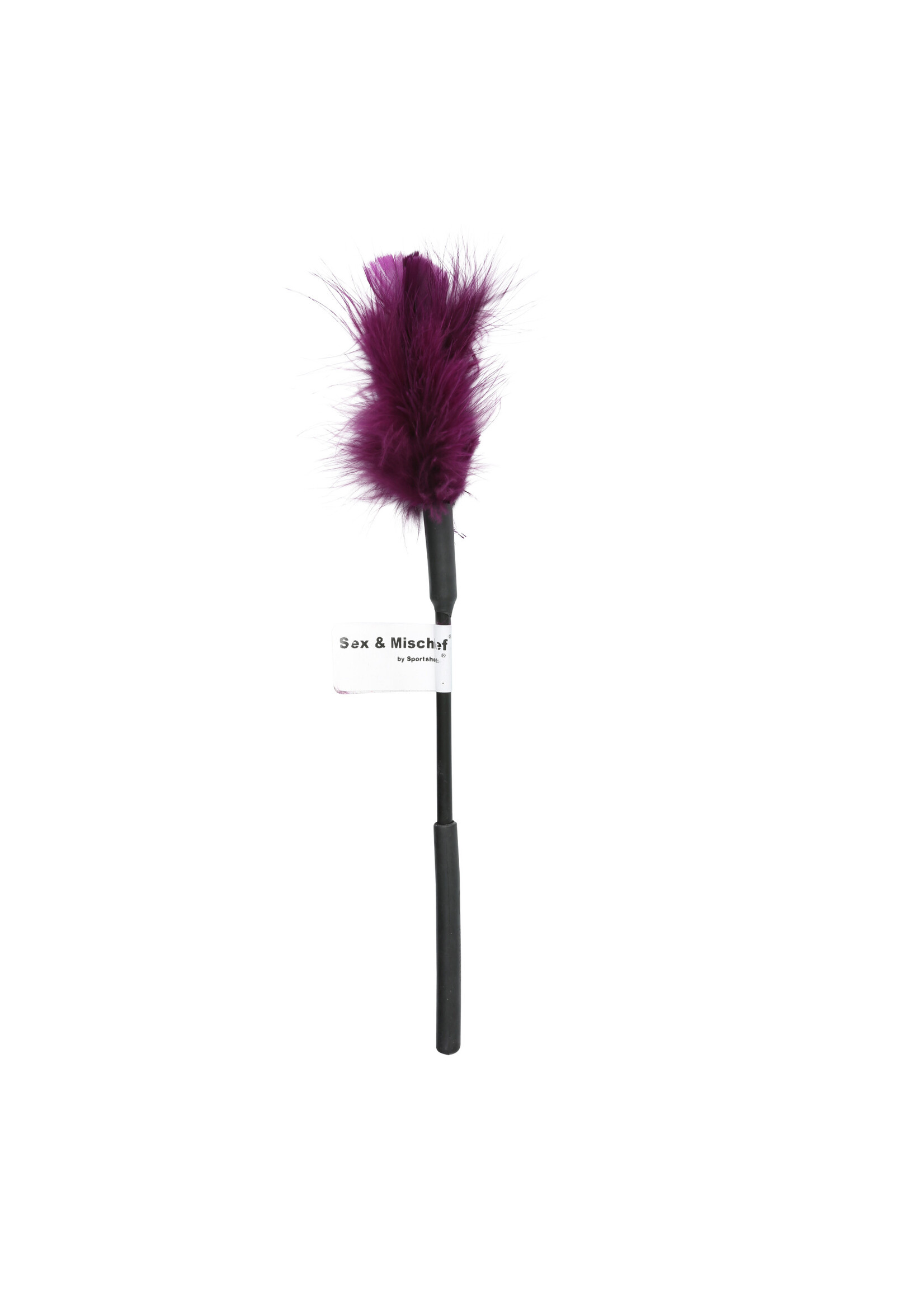 Sportsheets Sex and Mischief Feather Tickler - Purple