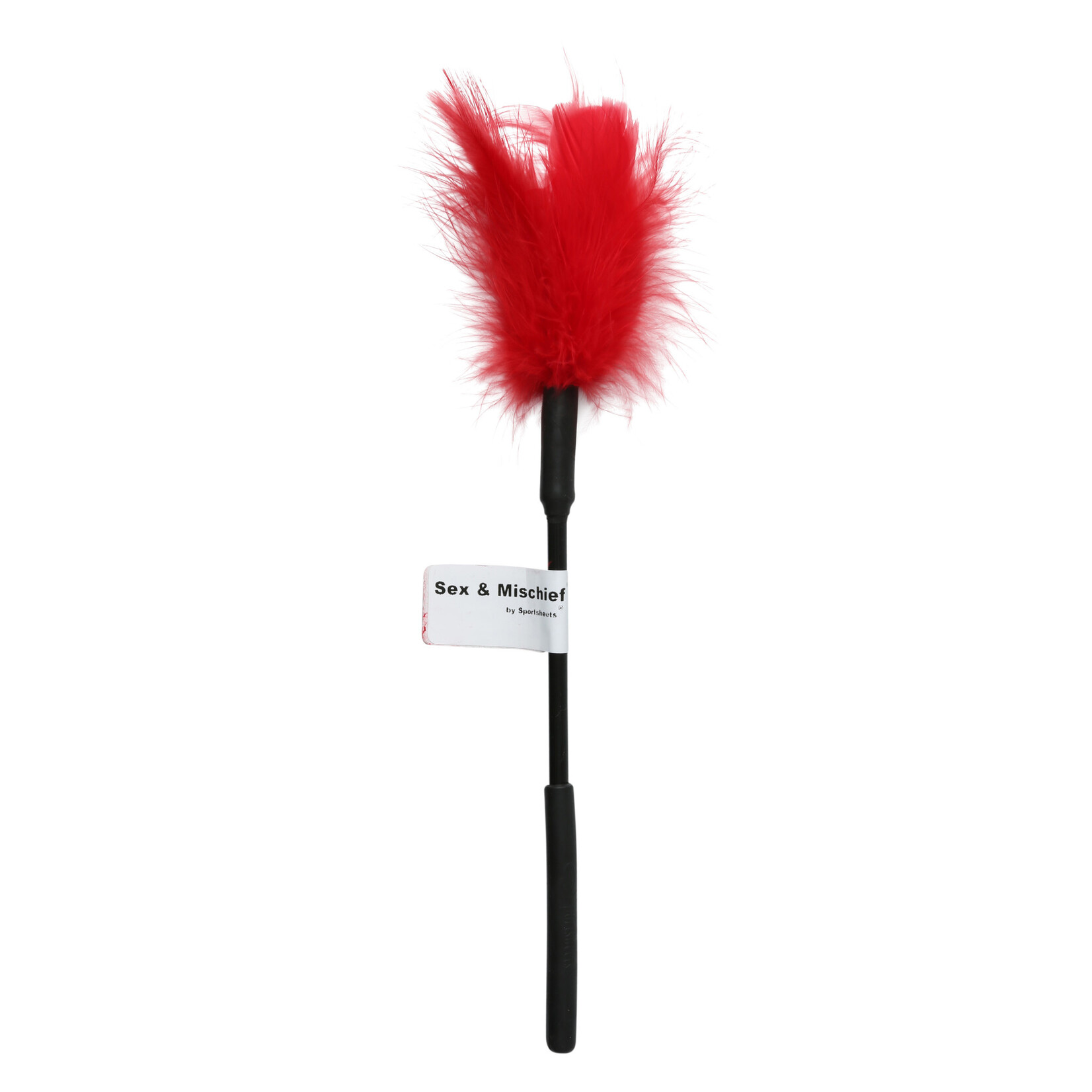 Sportsheets Sex and Mischief Feather Tickler - Red