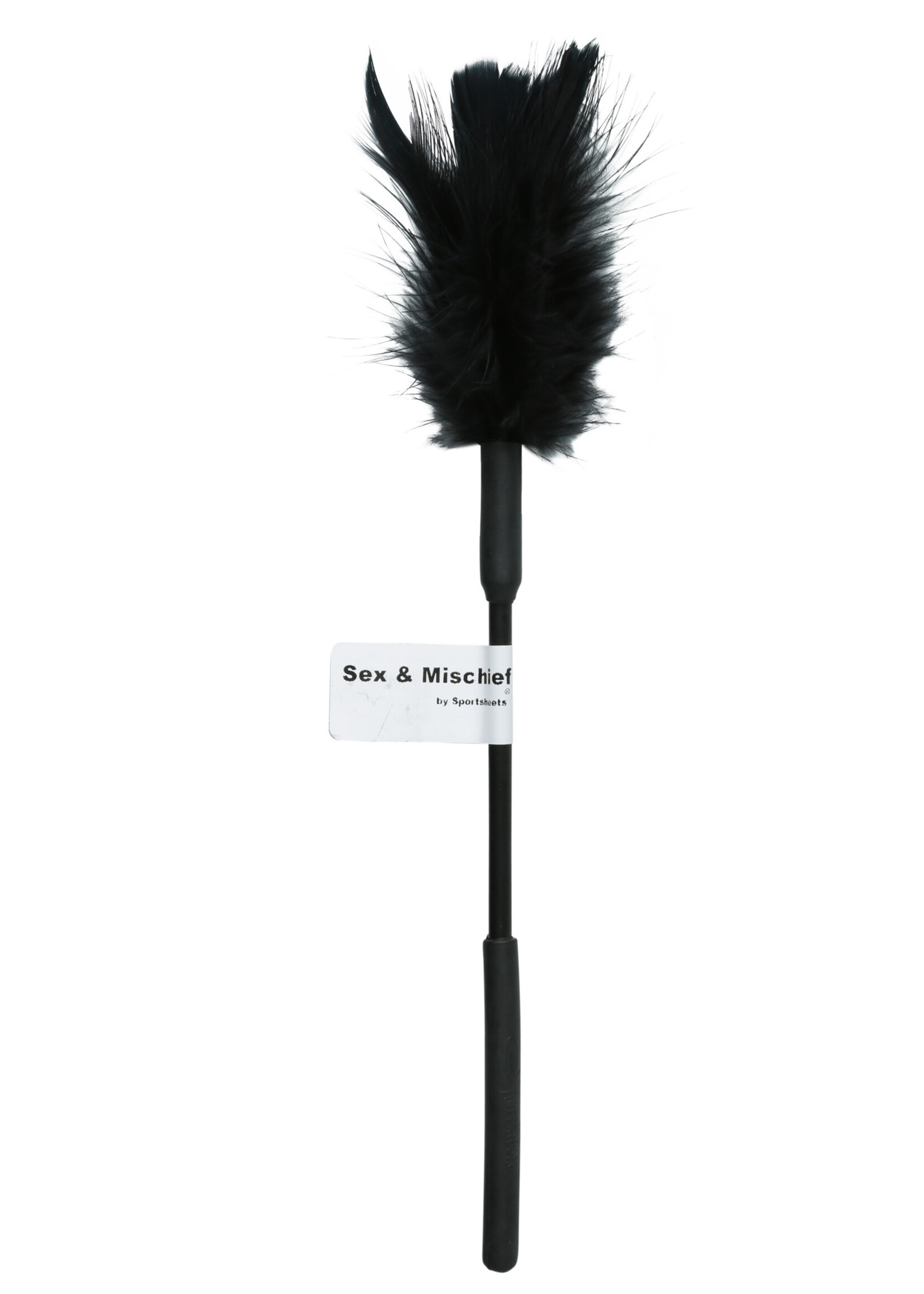 Sportsheets Sex and Mischief Feather Tickler - Black