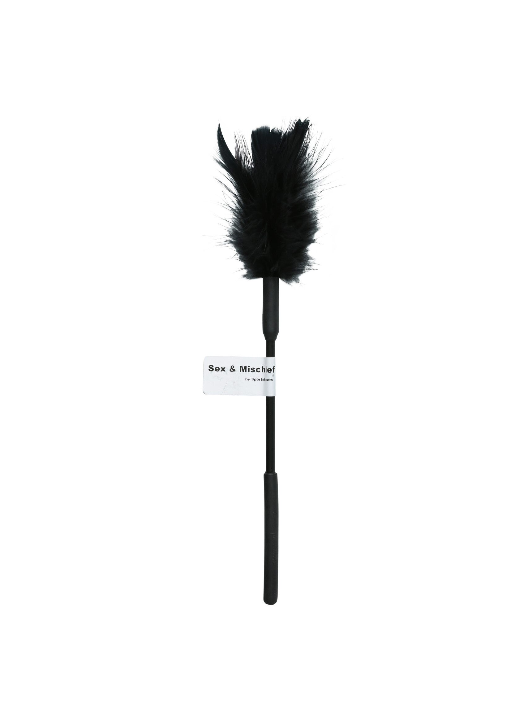 Sportsheets Sex and Mischief Feather Tickler - Black