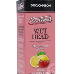 Doc Johnson GoodHead Wet Head Dry Mouth Spray Pink Lemonade 2oz