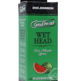 Doc Johnson GoodHead Wet Head Dry Mouth Spray Watermelon 2oz