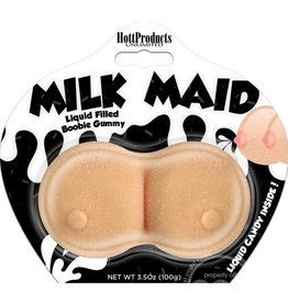 HOTT PRODUCTS Milk Maid Liquid Candy Filled Gummy Boobie