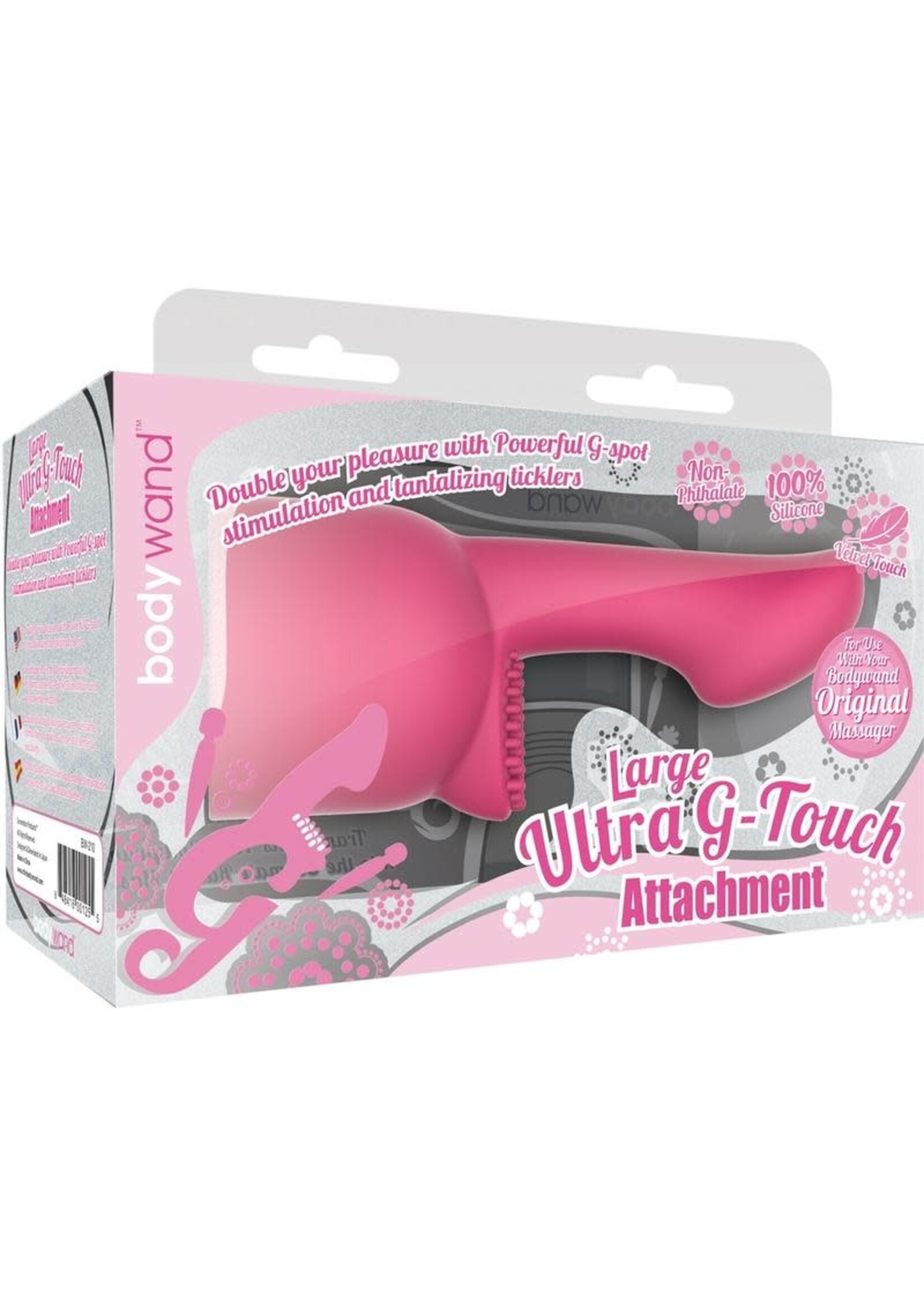 Bodywand Bodywand Ultra G-Touch Silicone Attachment - Large - Pink
