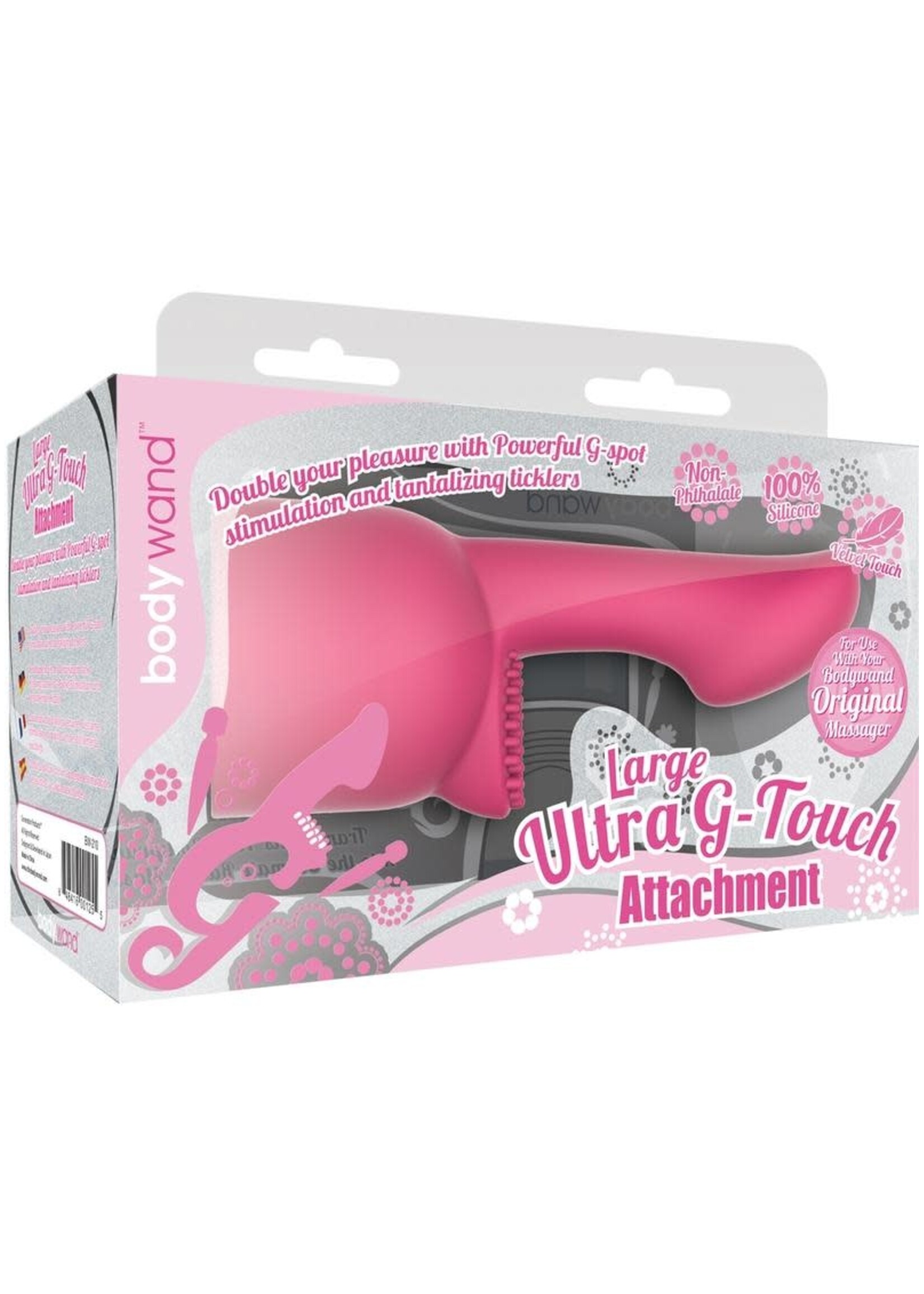 Bodywand Bodywand Ultra G-Touch Silicone Attachment - Large - Pink