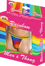 HOTT PRODUCTS Rainbow Mens Thong - OS
