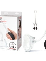 Lux Fetish Lux F Deluxe Pussy Pump - Clear
