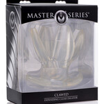 XR Brands Master Series Clawed Expanding Clear Dilator