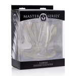 XR Brands Master Series Clawed Expanding Clear Dilator