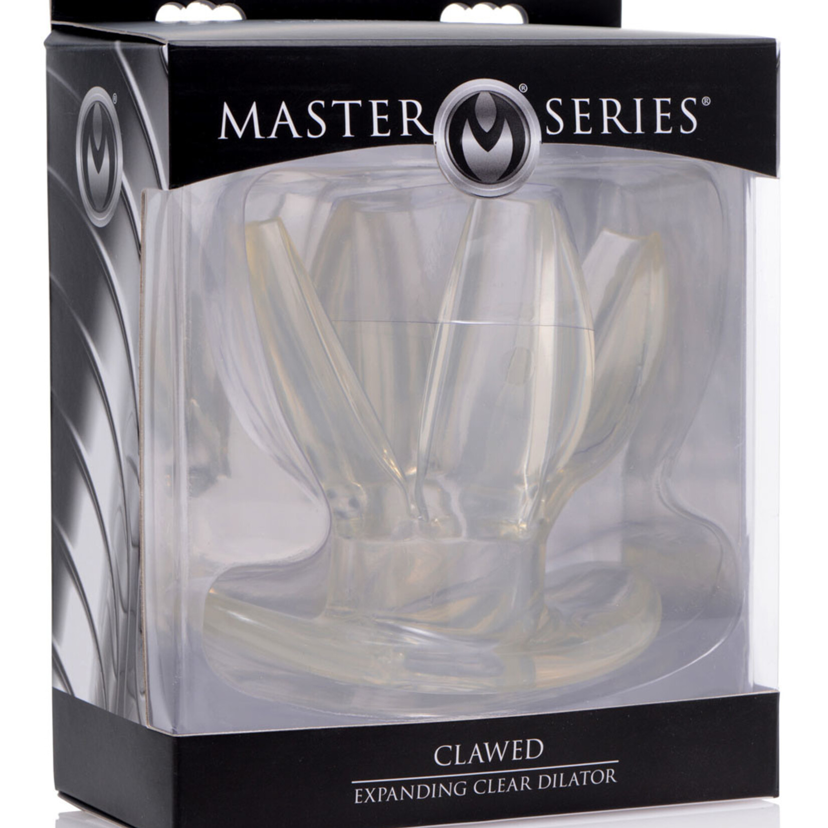 XR Brands Master Series Clawed Expanding Clear Dilator