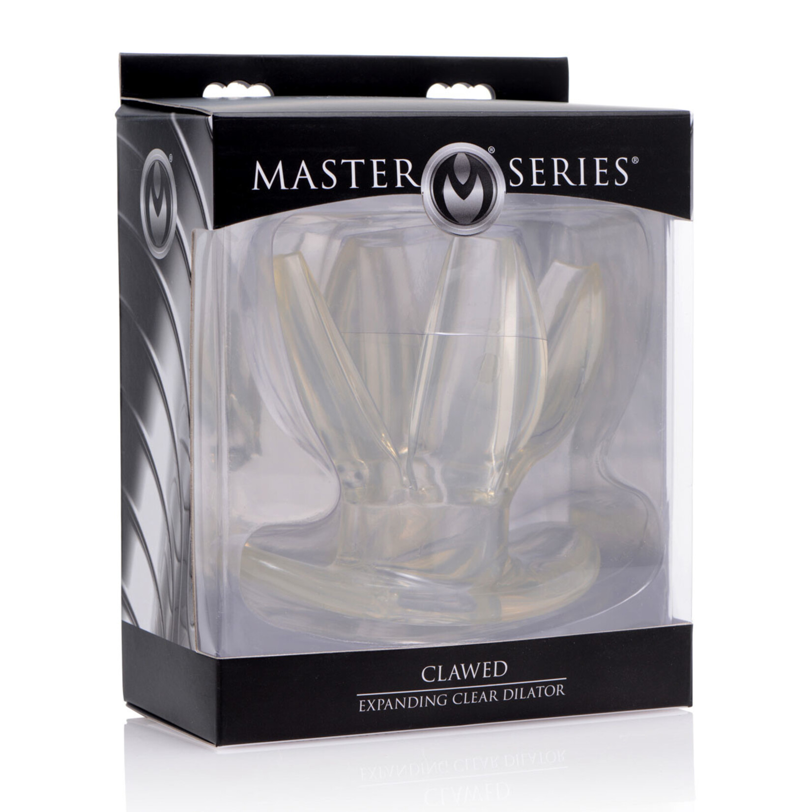XR Brands Master Series Clawed Expanding Clear Dilator